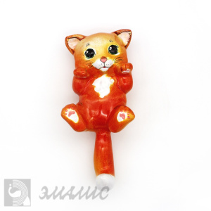Кот (подвес) Майолика Эмалис 1