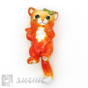 Кошка (подвес) Майолика Эмалис 1